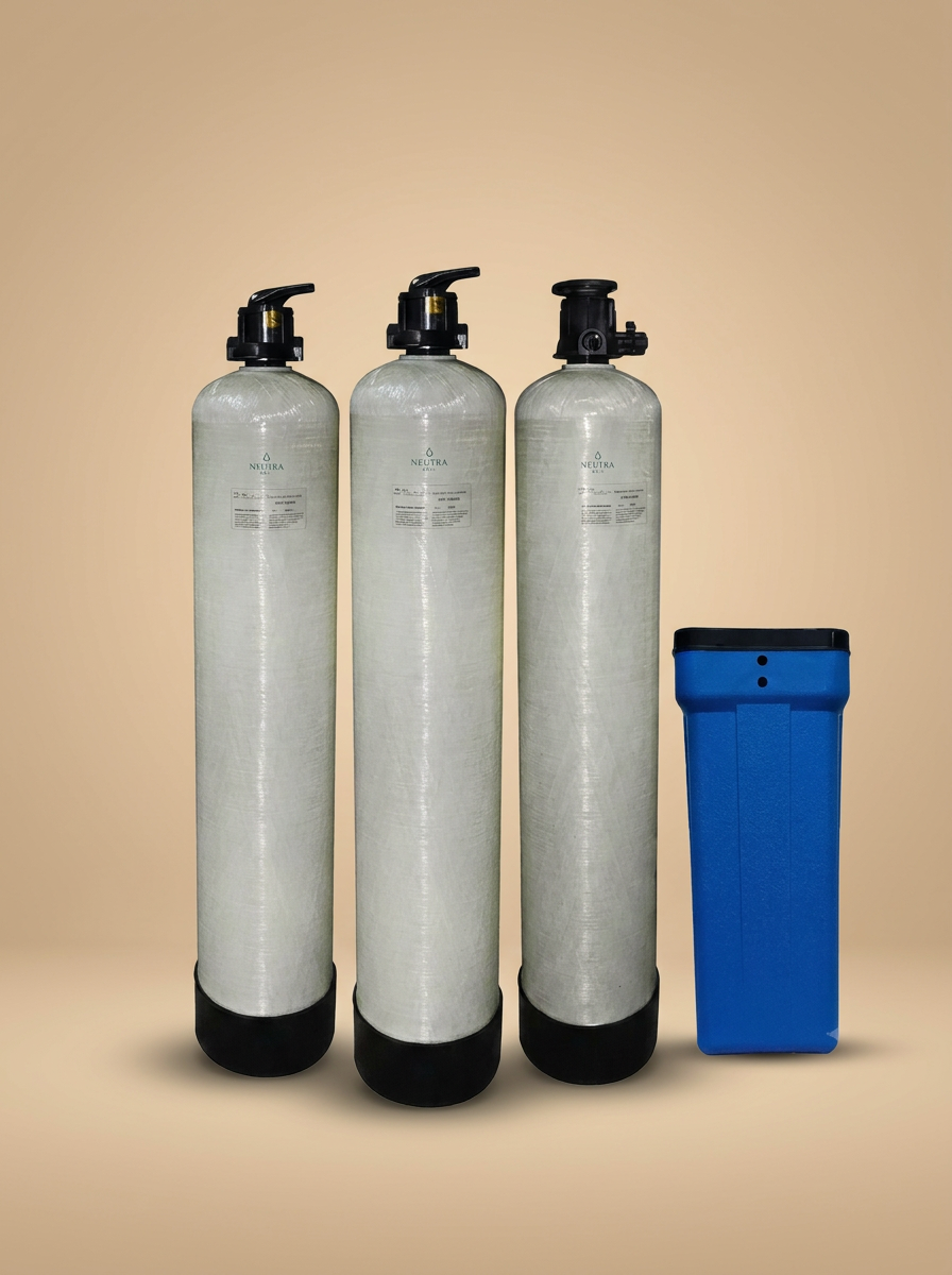 Whole house water filtration system